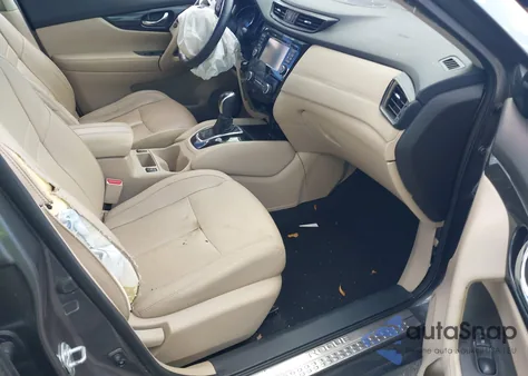 2017 Nissan Rogue Sl z USA, uszkodzony, nr VIN 5N1AT2MV6HC766611